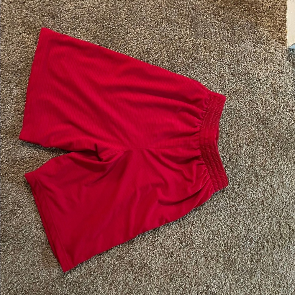 Red Athletic Shorts